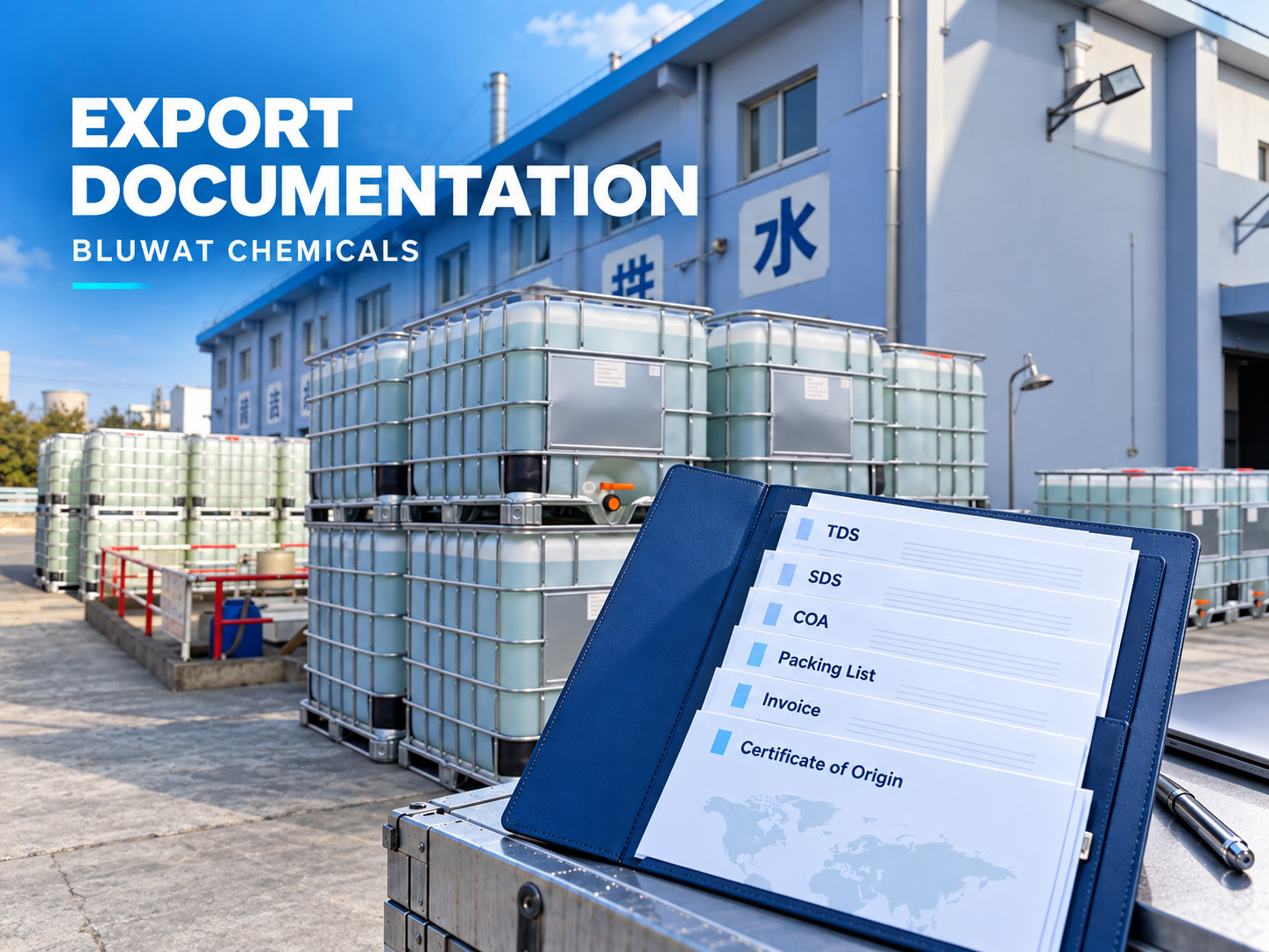 Neueste Unternehmensblogs über Welche Exportdokumente stellt Bluwat Chemicals bei jeder Sendung zur Verfügung?