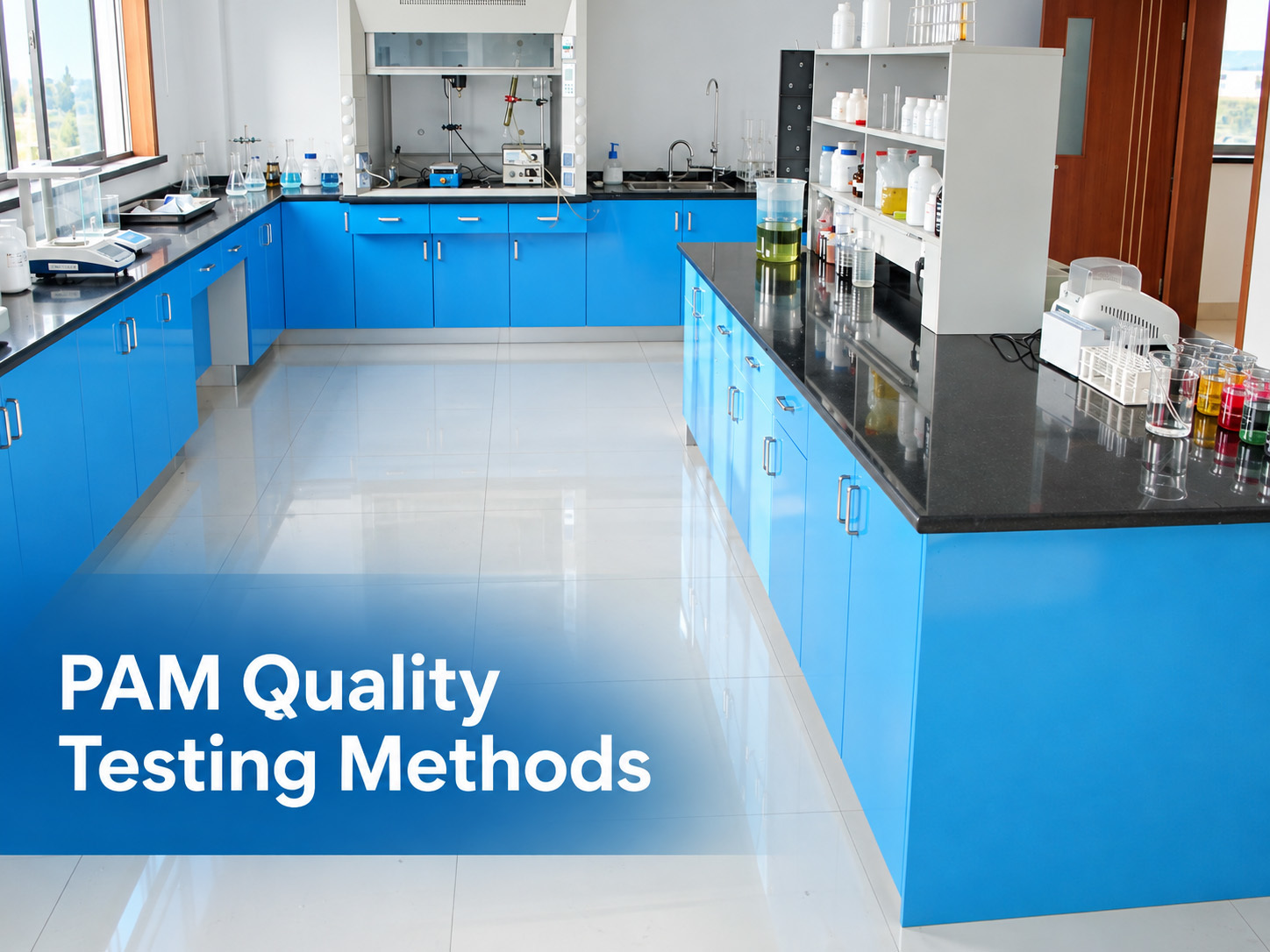 Neueste Unternehmensblogs über How Bluwat Chemicals Tests the Quality of Polyacrylamide PAM