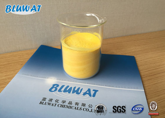 kaufen Hellgelbe Sprühtrocknungs-Polyaluminiumchlorverbindung für Wasserbehandlung, PH3 - 5 on-line-Fertigung