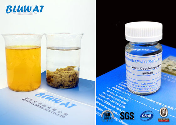 kaufen Wasser BWD-01 Decoloring-Mittel-Farbabbau-Wasserbehandlungs-Chemikalien ISO9001 SGS BV on-line-Fertigung