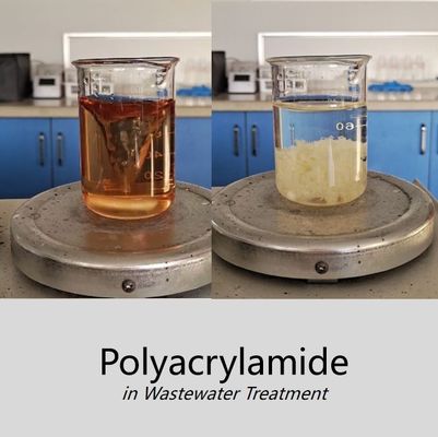 kaufen 100 % reine kationische Polyelektrolyt-Wasseraufbereitungschemikalien Polyacrylamid on-line-Fertigung