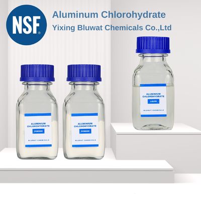 kaufen NSF-zertifizierte Haltbarkeitsdauer von 2 Jahren Weißes Pulver/transparentes flüssiges Aluminiumchlorhydrat on-line-Fertigung