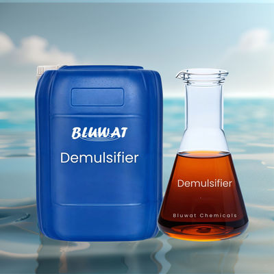 kaufen Chinesischer Hersteller Exporteur Demulsifier Demulsifizierungsmittel kundenspezifischer hocheffizienter Rohöldemulsifier zur Dehydrierung von Rohöl on-line-Fertigung