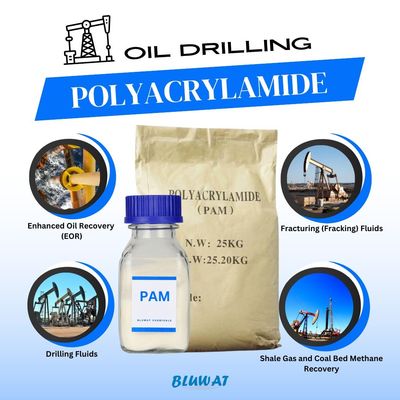 kaufen Ölbohrung Polyacrylamid Polyelectrolyt Polyacrylamid Polymer als Reibungsminder in wasserbasierten Frackingflüssigkeiten on-line-Fertigung