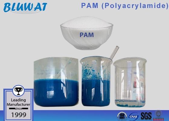 kaufen Kationisches Polyacrylamid-Flockungsmittel Bluwat, das Mittel-Wasserbehandlung sich schart on-line-Fertigung