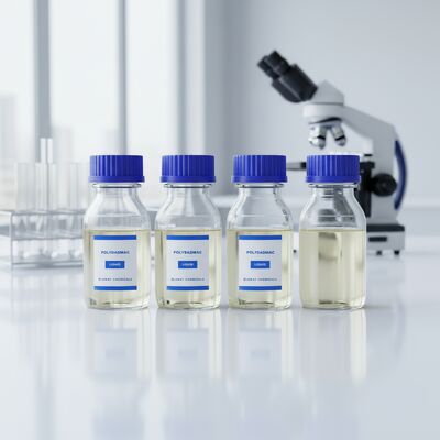 kaufen PolyDADMAC DA502 Kationische Polymer mit 50% hoher Feststoff-Mittelviskosität für stabile Wasseraufbereitung und kontinuierliche Abwasserreinigungssysteme on-line-Fertigung