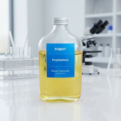 kaufen PolyDADMAC DA506 50% Hochfeststoff Ultrahochviskoses kationisches Polymer zur Feinpartikelentfernung in der Wasseraufbereitung on-line-Fertigung