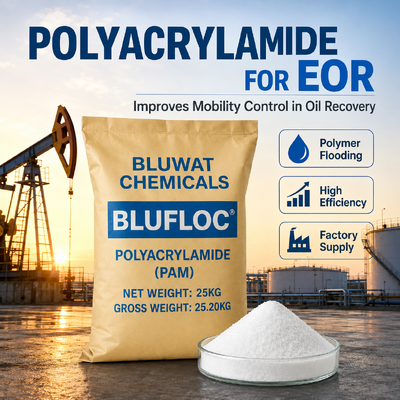 Besorgen Hochviskoses Polyacrylamidpulver mit 89 % Feststoffgehalt zur Verdickung der Ölbohrflüssigkeit und Bohrlochstabilität on-line-Fertigung