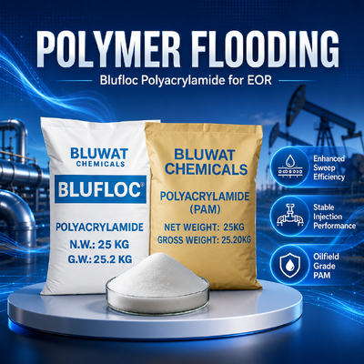 Besorgen Hochmolekulares anionisches Polyacrylamid zur Verbesserung der Ölgewinnung EOR Polymer Überschwemmungs- und Mobilitätskontrolle on-line-Fertigung