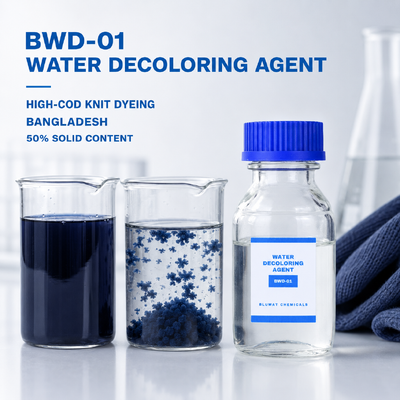 Besorgen BWD-01 50%-55% Wasserverfärbungsmittel für Hoch-COD-Flocken in Bangladesch on-line-Fertigung
