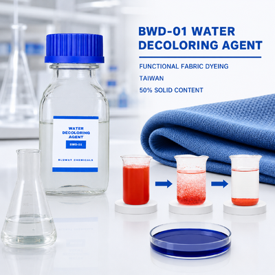 Besorgen BWD-01 Wasserentfärbungsmittel für die Färbung funktioneller Stoffe Abwasser in Taiwan on-line-Fertigung