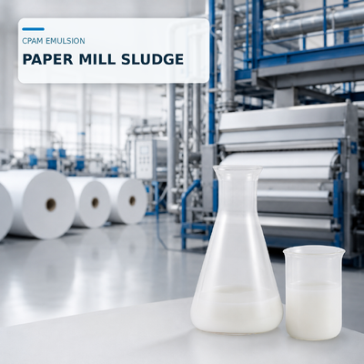 Besorgen CPAM-Emulsionsflockenmittel zur Entwässerung von Schlamm aus Papierfabriken on-line-Fertigung