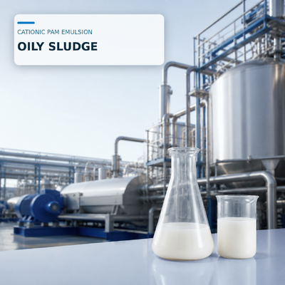 kaufen Hochaufladbare kationische Polyacrylamidemulsion zur Entwässerung von Ölschlamm in Form von flüssigen Emulsionen on-line-Fertigung