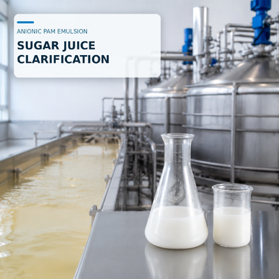 Besorgen Anionische Polyacrylamid-PAM-Emulsion zur Aufklärung von Zuckersaft on-line-Fertigung
