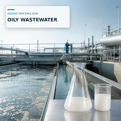 Besorgen Anionische PAM-Emulsion zur Klärung von öligem Abwasser mit sehr hohem Molekülgewicht und Flockulation nach der Demulgierung on-line-Fertigung