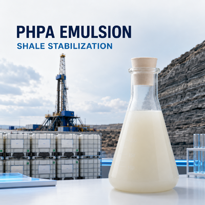 Besorgen PHPA-Emulsion für wasserbasierte Bohrflüssigkeiten und Schieferstabilisierung on-line-Fertigung
