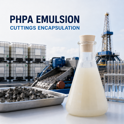 Besorgen Hochmolekulare PHPA-Emulsion zur Verkapselung von Bohrgut on-line-Fertigung