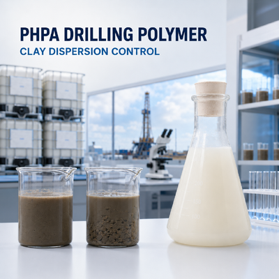 Besorgen PHPA-Bohrpolymer zur Verringerung der Streuung von Ton und der Instabilität von Bohrungen on-line-Fertigung