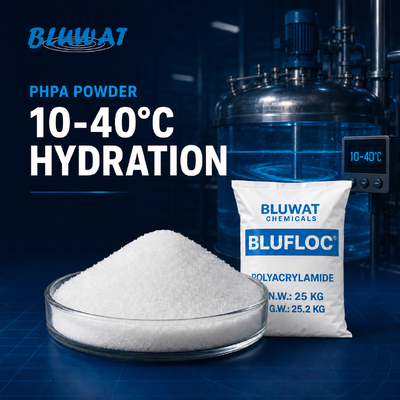 Besorgen PHPA Pulverhydratation in 10-40 Grad C Make-Up Wasser on-line-Fertigung