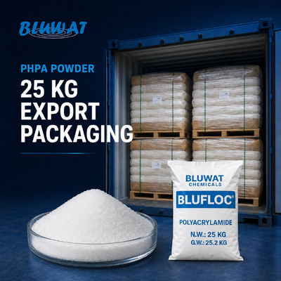 Besorgen 25 kg PHPA-Pulver für den Export und die Handhabung an der Rig-Standort on-line-Fertigung