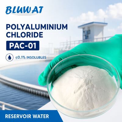 Besorgen 0,1% max. unlösliche Bestandteile 25kg Sack PAC-01 Polyaluminiumchlorid zur Klärung von Reservoirwasser on-line-Fertigung