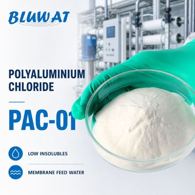 Besorgen 0,1% max. unlösliche Stoffe weißes Pulver 25kg Sack PAC-01 Polyaluminiumchlorid für Membran-Speisewasser on-line-Fertigung