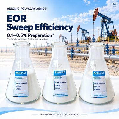 Besorgen Anionic Polyacrylamide APAM 0.1-0.5% Working Solution for EOR Sweep Efficiency Improvement in 25kg PE Bag on-line-Fertigung