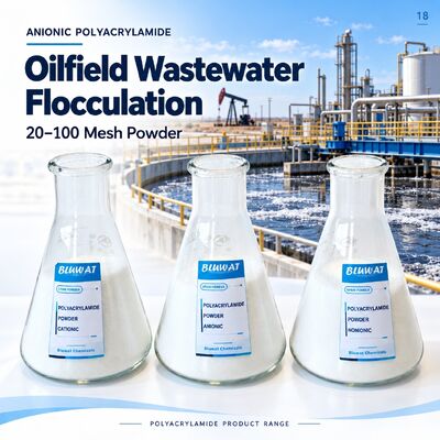 Besorgen Anionic Polyacrylamide APAM 20-100 Mesh 89% Minimum Solid Content for Oilfield Wastewater Flocculation on-line-Fertigung