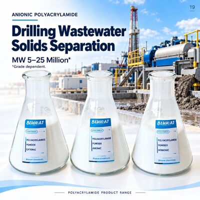 Besorgen Anionic Polyacrylamide APAM 5-25 Million MW 89% Min Solid for Drilling Wastewater Solids Separation CAS 9003-05-8 ISO 9001 Manufacturer 25kg PE Bag on-line-Fertigung