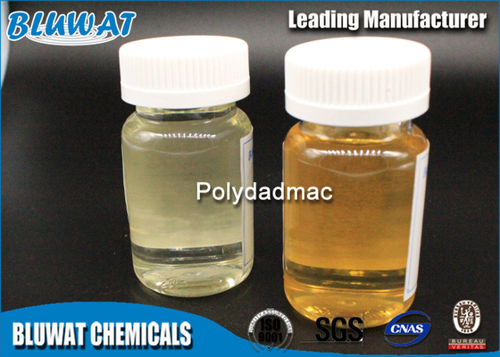 Niedrige Viskosität Polydadmac-Wasser-Reinigungschemikalien-Textilhaftmittel 26062-79-3