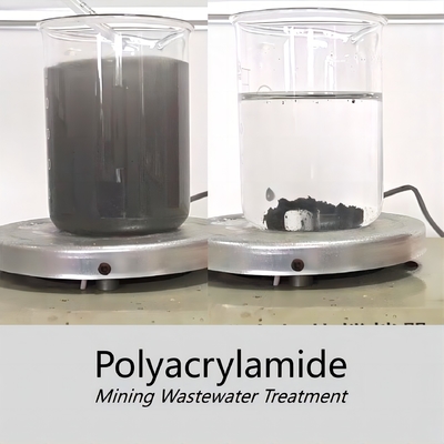 Bluwat PAM Mine Kationisches Polyacrylamid Abwasserbehandlungschemikalien Kohlenwäsche