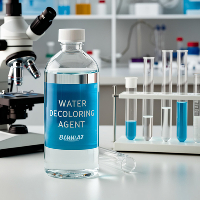 Farbmittel zur Abfärbung von Wasser Farbe entfernen Beseitigung Verringerung Abfärbung Chemikalien Farbstoff Abwasserreinigung