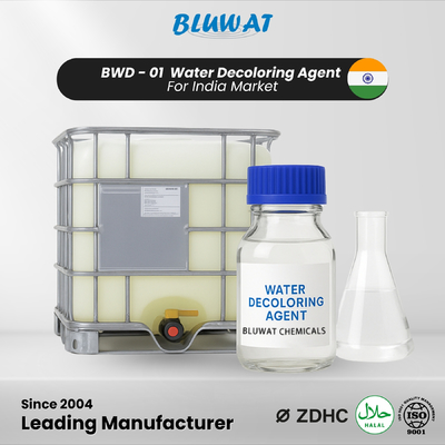 BWD‑01 Wasserentfärbungsmittel für die Abwasserbehandlung in Textil-, Leder- und Zuckermühlen in Indien