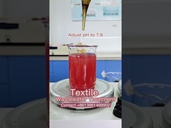 Textilwasserbehandlung Chemikalien einführen