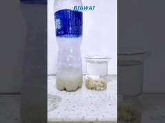 Schnittflüssiges Abwasserbehandlungsglas mit Koagulanzien und Flockulanzien