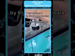 Polyakrylamid PAM Flockulans für die Verdickung und Entwässerung von Schlamm