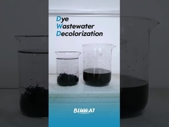 Flokkulantien und Koagulantien zur Abfärbung von Abwasser