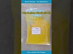 Wie man Polyaluminiumchlorid (PAC) für die Wasseraufbereitung auflöst?