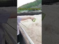 Wie kann der Schaum in der Abwasserbehandlung reduziert werden?