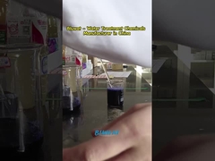 Effektive Abwasseraufbereitung mit Farbstoffen.