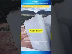 Wie die Abwässer von Marmorschnitten behandelt werden