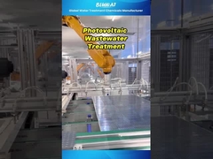 3-Stufen-#Abwasserbehandlung für die #Photovoltaikindustrie | #Bluwat #Wasserchemikalien #PAM #Entfärbung